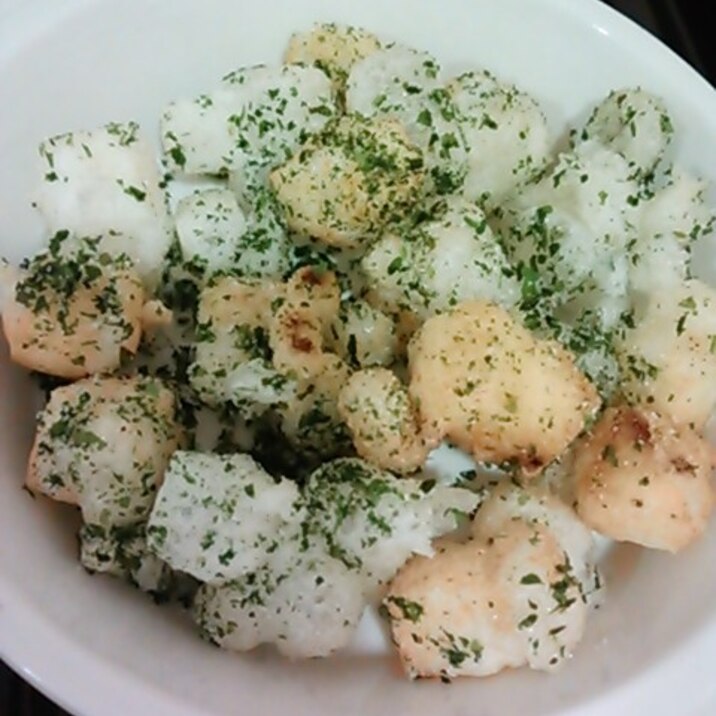 残りの餅消費♪揚げ餅(*^^*)